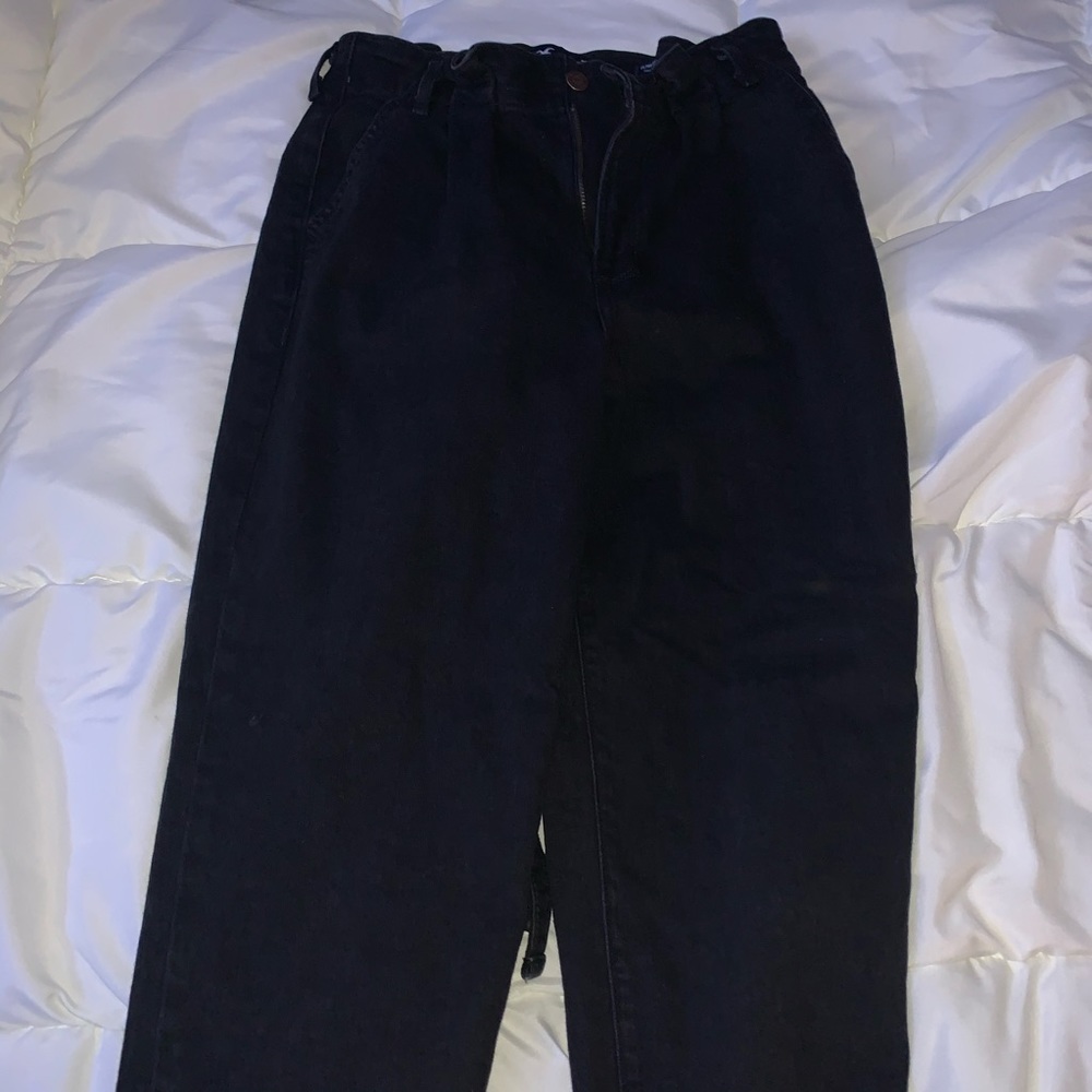 black mom jeans jean